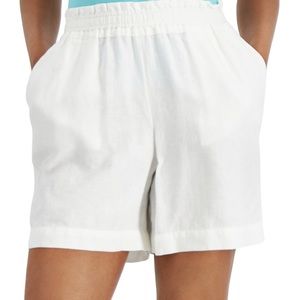 NWT Charter Club Linen Shorts